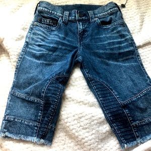 True Religion jean shorts
